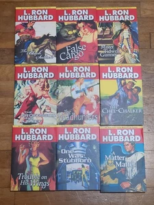 L. Ron Hubbard Lot of 9 Trade Paperback Fiction Books Golden Age Sci-Fi - Bild 1 von 4
