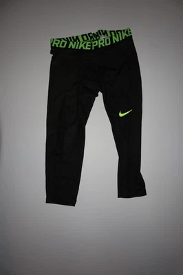 Leggings Nike Pro 3/4 verdes para hombre talla M Foto 1 de 4