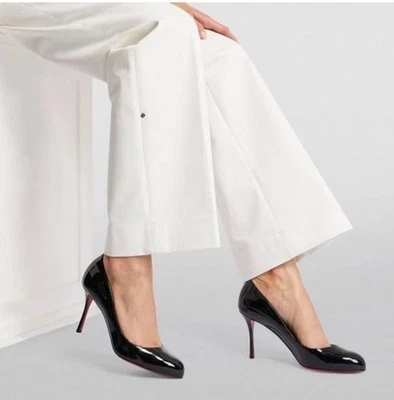 Christian Louboutin Dolly Black Patent Leather Pump Sz 38 $845 - Image 1 of 4