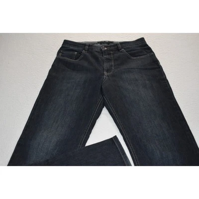 Pantalones de mezclilla Brax para hombre talla 31 x 32 Cooper Feel Good azules clásicos rectos mezcla de algodón Foto 1 de 4