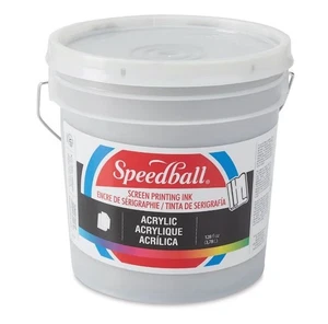 Speedball acrílico plateado, 1 galón - Imagen 1 de 1