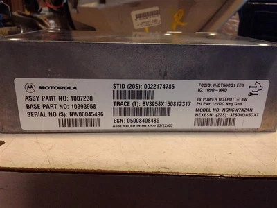Chassis ECM Communication Classic Style Fits 04-07 SIERRA 1500 PICKUP 240167 - Image 1 of 4