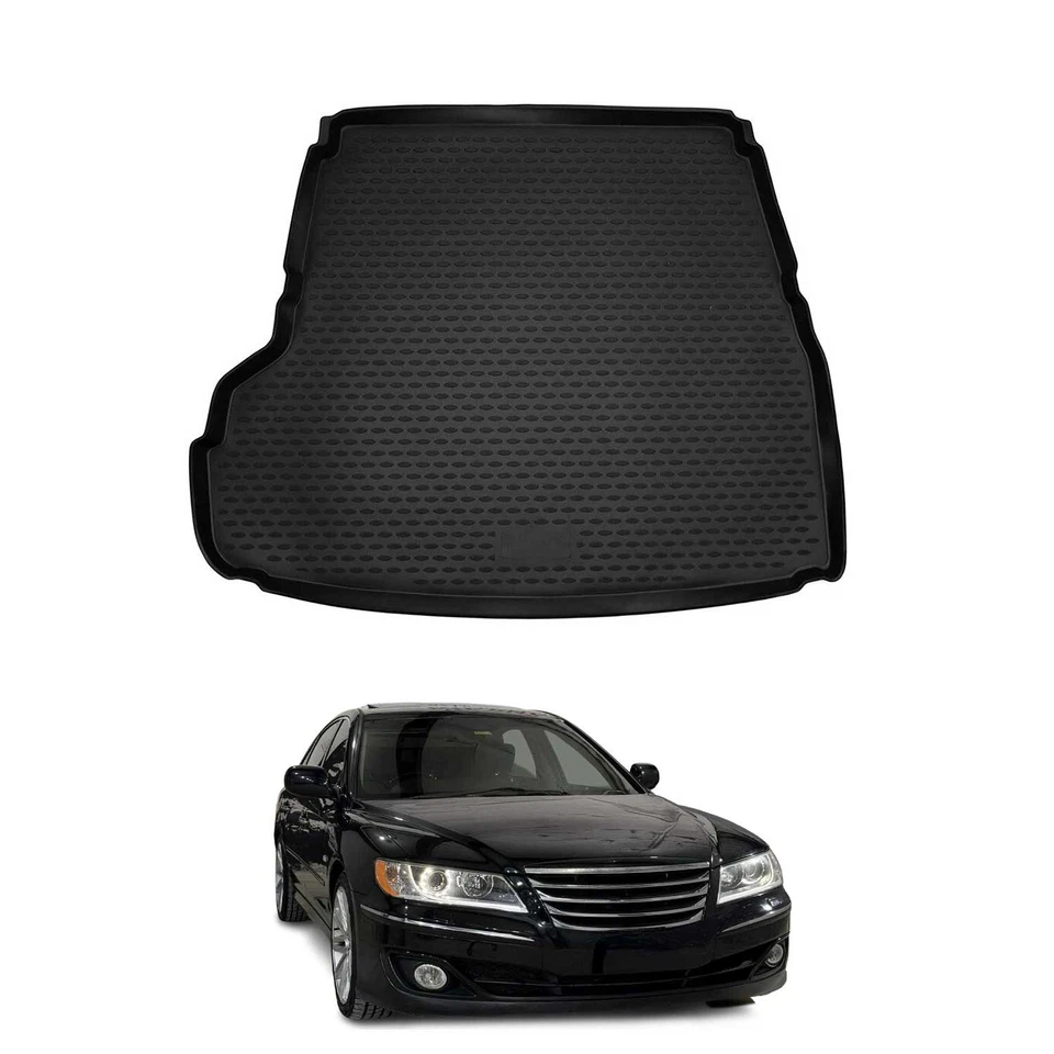 Alfombrillas de carga OMAC forro para Hyundai Azera 2006-2011 impermeables TPE negras Foto 1 de 4