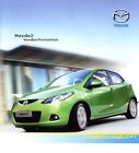 Mazda 2 Vorabinformationen Prospekt 2007 9.7.07 D Katalog brochure catalog