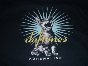 Deftones Adrenaline Vintage Metal Sweatshirt Size Large RARE - Picture 1 of 2