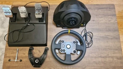 Thrustmaster TX Racing Leather Edition Wheel and Pedals for Xbox One & PC - Image 1 of 4