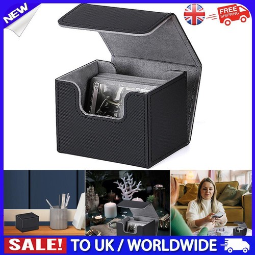  Trading Card Deck Box Holds 100+ Cards Card Case Card Box for TCG