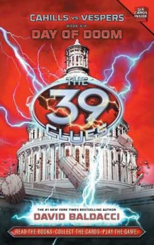 The 39 Clues: Cahills vs. Vespers Book 6: Day of Doom - Hardcover - GOOD Foto 1 de 1