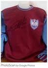 West Ham 1974 Shirt With Giant Sir Geoff Hurst Signature Inscribed 3-2 £99