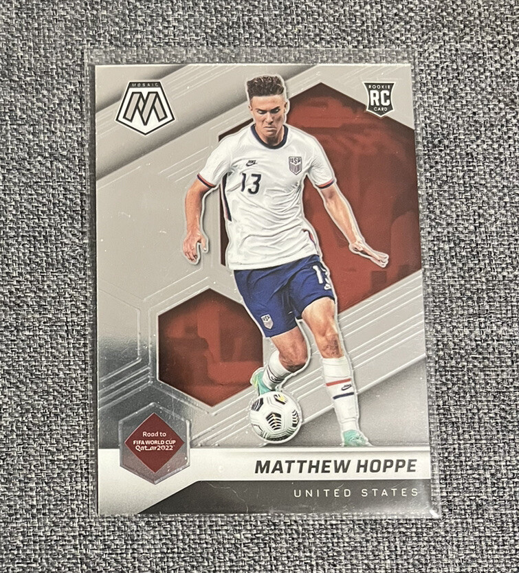 Matthew Hoppe Rookie 2021-22 Panini Mosaic Fifa Road To World Cup #103 USA