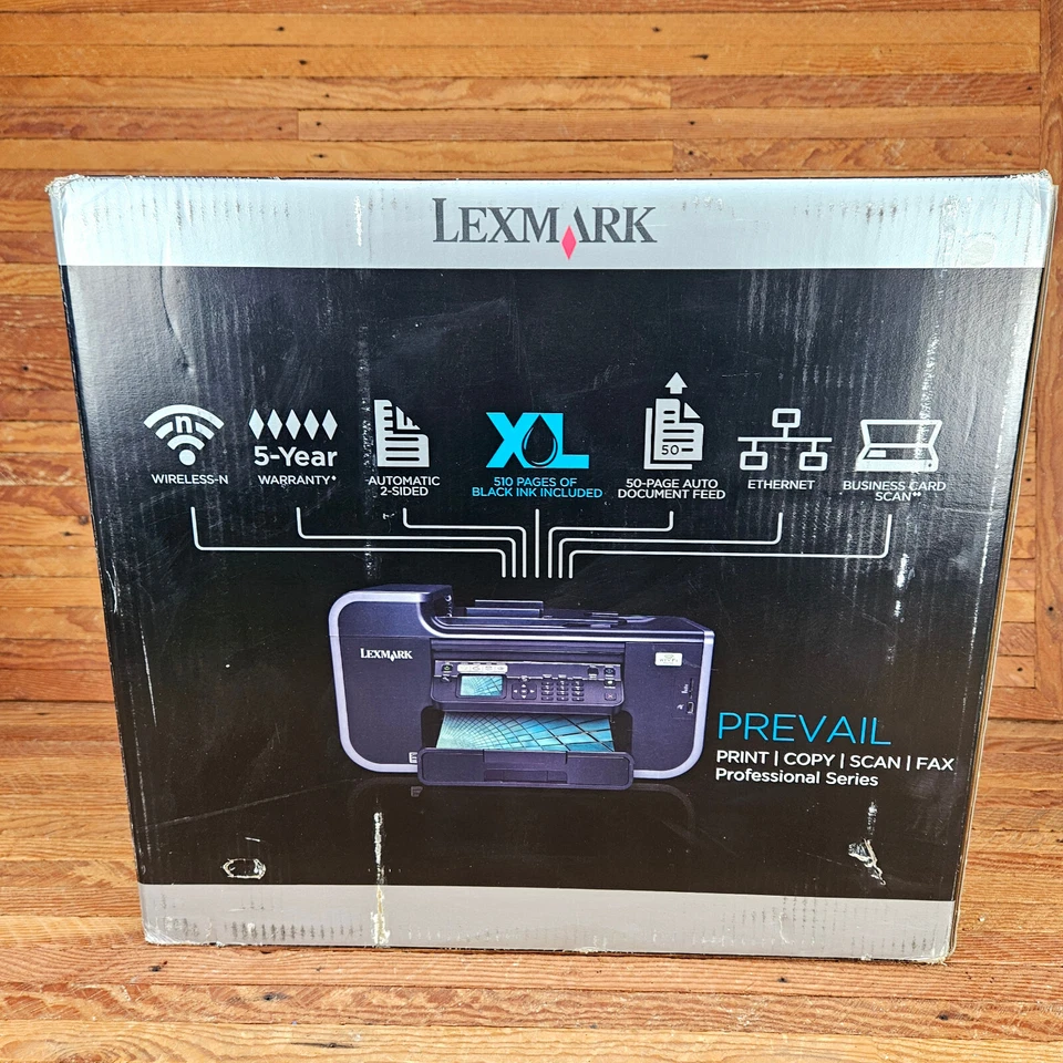 NEW Sealed Lexmark Prevail Pro705 All-In-One Inkjet Printer. - Image 1 of 4