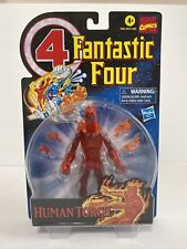 Marvel Hasbro Legends Series Retro Fantastic Four The Human Torch Action Figure