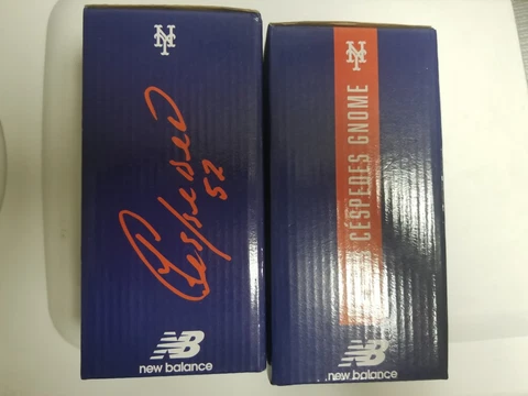 Yoenis Cespedes Garden Gnome New York Mets SGA NY Bobblehead Style Tigers A's Cover