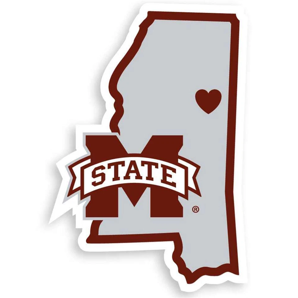Mississippi State Bulldogs Home State Decal - Image 1 of 1