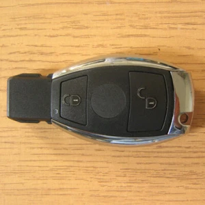 Replacement 2 Button Remote FOB Flip Key Case for Mercedes C S M Class ML CLK CL - Picture 1 of 2