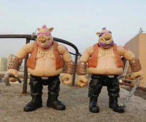 lot of 2 Tmnt Teenage Mutant Ninja Turtles Bebop Action Figure 5"-6" - Picture 1 of 5