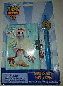 Disney Pixar Toy Story 4 Mini Diary Get Me Outta Here! Lock Key Pen Ages 3+K - Picture 1 of 4