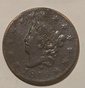 1816 US Coronet Large Cent🪙Matron Early Copper Penny🪙 - Picture 1 of 6