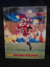 1995 Signature Rookies ANTONIO FREEMAN Auto Signed 8x10 Photo Virginia Tech