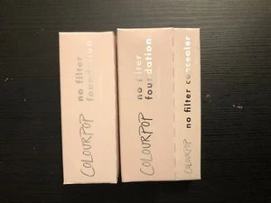 Colourpop lot of 2 foundation and 1 concealer !  - Picture 1 of 3