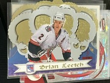  1999-00 Crown Royale Limited Series #91 Brian Leetch/99 rangers!
