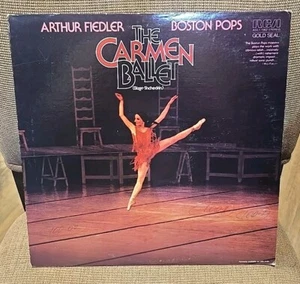 Bizet - Arthur Fiedler The Carmen Ballet Vinyl LP Rare RCA GOLD Seal AGL1-1962 - Picture 1 of 4