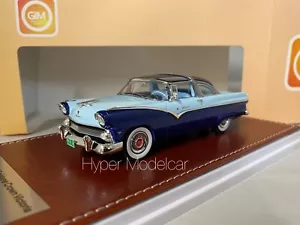 GREAT ICONIC-MODELS 1/43 FORD FAIRLANE CROWN VICTORIA 1955 BLUE ART. GIM036A - Imagen 1 de 3