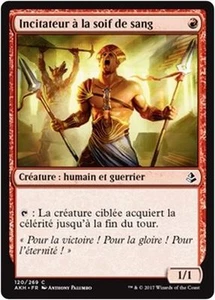 MTG Magic AKH - (x4) Bloodlust Inciter/Incitateur à la soif de sang, French/VF - Picture 1 of 1