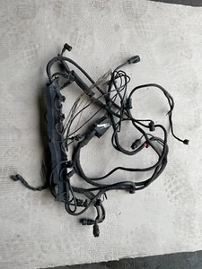 Arnés de cables del motor Mercedes W124 M104 defectuoso quebradizo 1244407732 - Imagen 1 de 2
