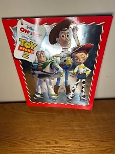 Libro revista programa Toy Story 2 Disney On Ice Pixar vintage 2001 Woody Buzz - Imagen 1 de 3