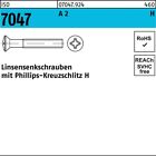1000er PACK(Stk)  070479240025020 Linsensenkschraube ISO 7047 m.Kreuzschlitz-PH