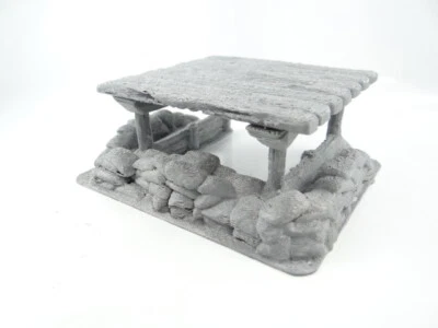 Scale 1:35 Diorama military bunker with sandbags Barricade Diorama parts - Image 1 of 4