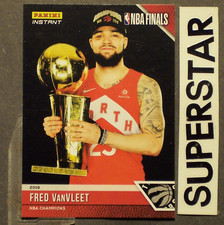 FRED VanVLEET 2018/19 Panini Instant  NBA Champions #17 Toronto Raptors