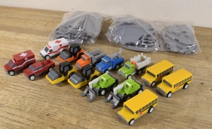 Battat DRIVEN Pocket Series Mini Micro Construction Trucks School Buses Track - Picture 1 of 5