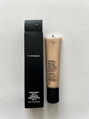 MAC Cosmetics Studio Sculpt Foundation SPF15 NC37 BNIB AUTHENTIC DISCONTINUED - Image 1 of 3