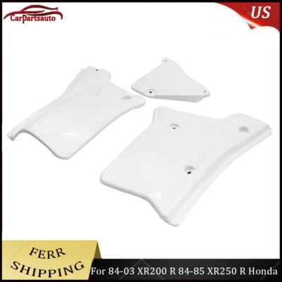 Side Panels Covers For 84-03 XR200 R 84-85 XR250 R Honda Left Right Plastic A77 - Image 1 of 4