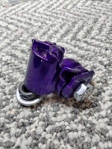 Sattelklemme Sitzmasse Ano lila Einzelschiene Oldschool Bmx - Bild 1 von 2