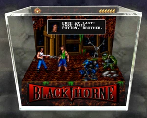 Black Thorne - 3D Cube handgefertigtes Diorama - Videospiele - Shadowbox - Bild 1 von 1