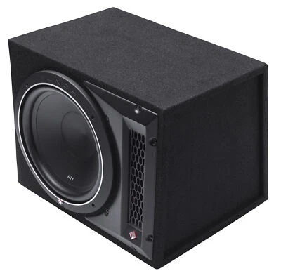 ROCKFORD PUNCH Subwoofer Bass Gehäuse mit Endstufe Verstärker Subbox P1-1X12 - Bild 1 von 4