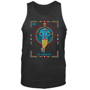 EL NEGRITO LOTERIA CARD GRAPHIC TANK TOP - Bild 1 von 8