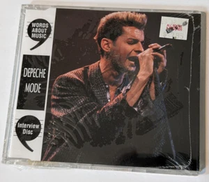 DEPECHE MODE Words About Music CD Interview Disc SEALED 1992 UK Import - Picture 1 of 4