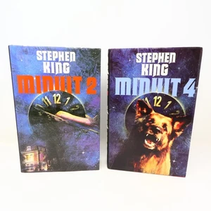 Minuit 2 & 4 Stephen King France Loisirs Français Série Complète Hardcover 1990s - Imagen 1 de 24