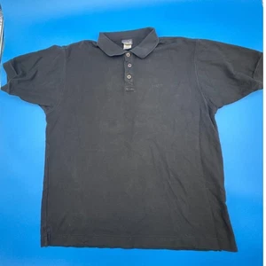 Patagonia Organic Cotton Polo Shirt Mens M Black Casual Top - Picture 1 of 5