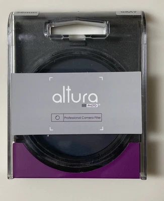Altura Photo Professional Camera Filter 58MM Gray With Case Digital HD - Image 1 of 4