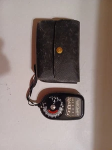 Misuratore di esposizione universale vintage Weston Master II modello 735 misuratore di luce con custodia! - Foto 1 di 5