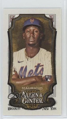 2024 Topps Allen & Ginter Exclusive EXT Mini Ronny Mauricio #377 Rookie RC - Image 1 of 2