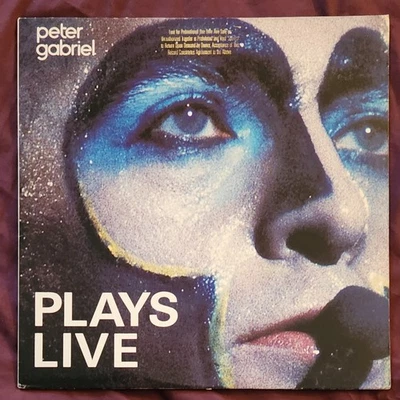 Peter Gabriel - Plays Live - Double Promo Vinyl LPs - 1983 - Geffen - VG+ - Image 1 of 4
