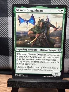 MTG TCG: Skanos Dragonheart 255/361, Battle for Baldur's Gate - Picture 1 of 1