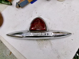 OEM 1946 - 1947 - 1948 Plymouth Sedan Trunk Light Bezel Only - Bild 1 von 5