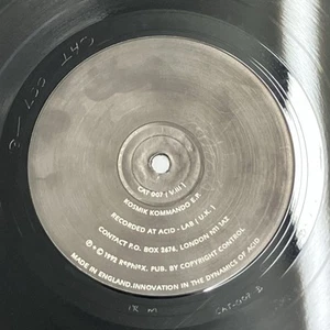 The Kosmik Kommando – Kosmik Kommando E.P. - 1992 UK Rephlex 12" Repress CAT 007 - Picture 1 of 3